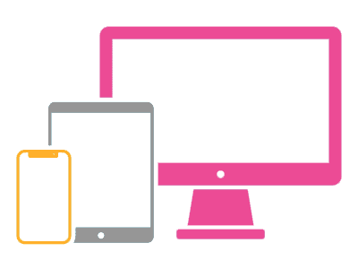 Graphic of computer screen